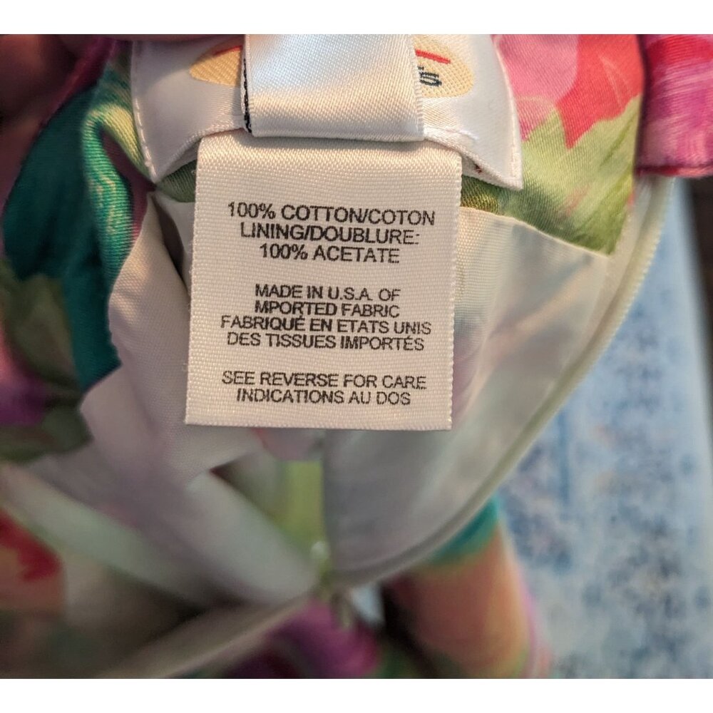 Vintage‎ 90's y2k Talbots Cotton Floral Skirt - 6 - Made in USA - Picture 5 of 9